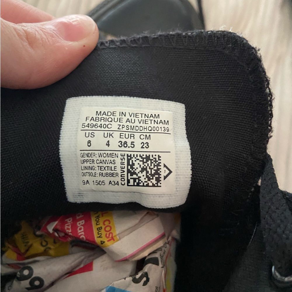 Women’s converse chuck taylor all stars size 6 - Picture 6 of 7